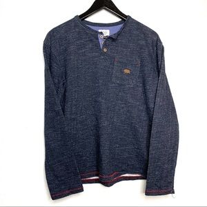 NWOT Lucky Brand Long Sleeve Frocket Tee